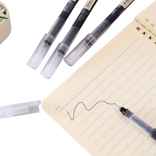 Caneta Gel Preta Zuixua 0.5mm, Bullet Journal, estilo Muji